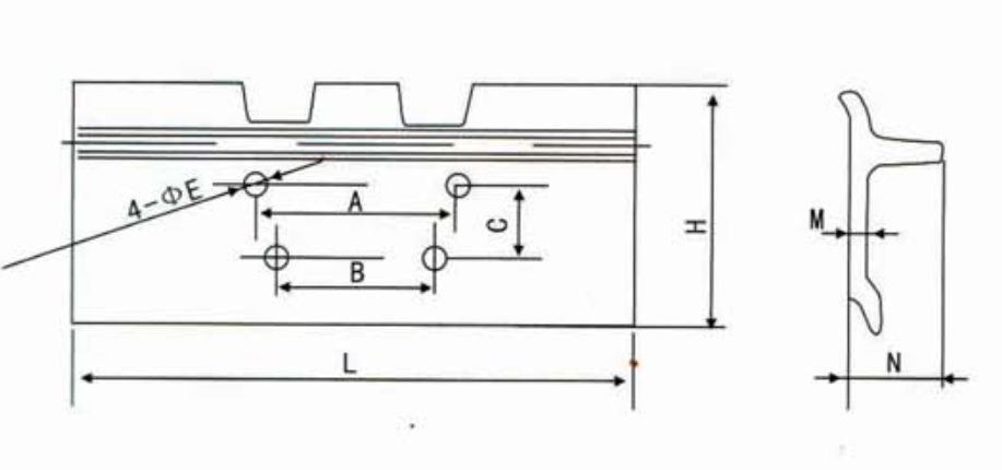 Buldoser grouser tunggal Track13